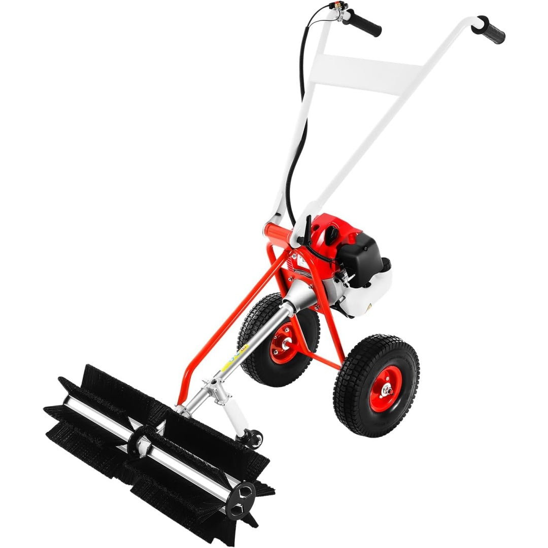 Ce souffleur de feuilles combine un reglage par application et le ramassage des feuilles dy7861430