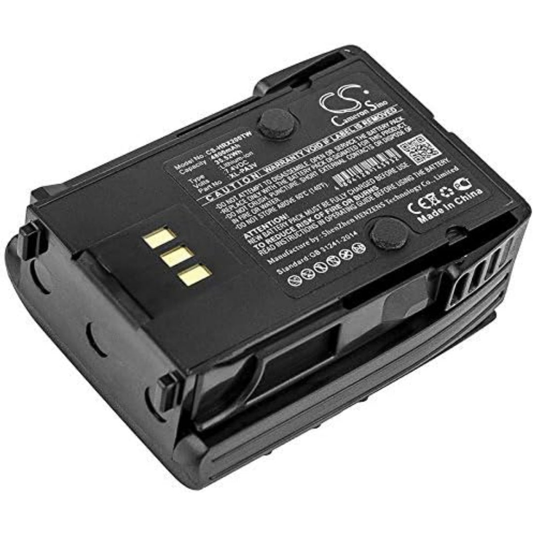 Accumulateur rechargeable avec une capacite annoncee de 4800 mAh, coloris gris et noir nz9152064