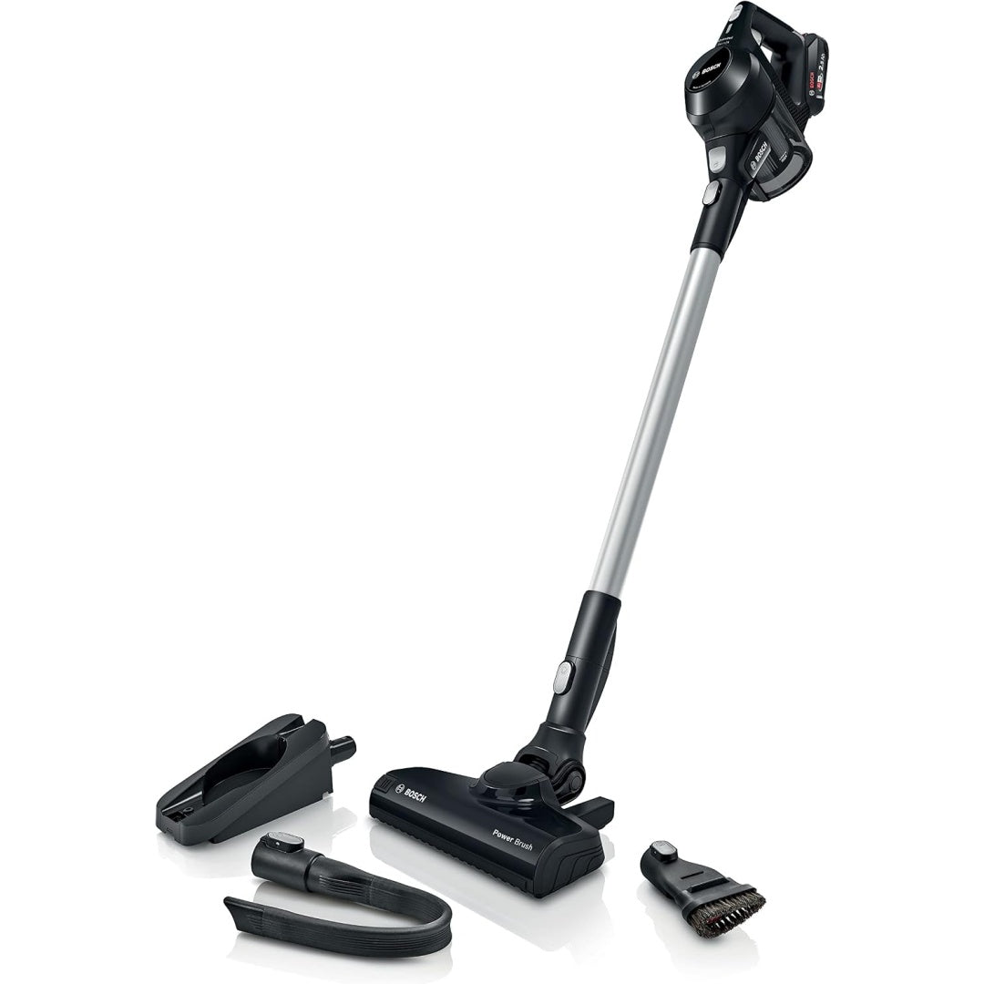 Aspirateur au format balai associant l'entretien des sols au coloris noir ot9679544